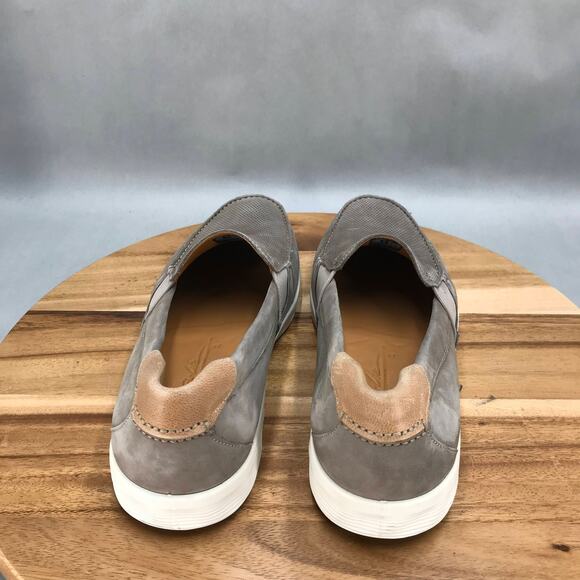 Ecco S Lite Mocs Mens 13 / 47 Green Shoes Slip On Summer Loafers - Picture 4 of 8